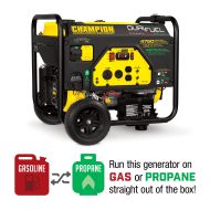 Champion Power Equipment Champion 76533 3800-Watt Dual Fuel RV Ready Portable Generator with Electric Start