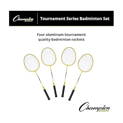  Champion Sports Outdoor Badminton Set