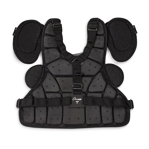  Champion Sports Umpire Chest Protector: 3 Millimeter Molded Plate Armor Style Softball & Baseball Chest Protector - 13