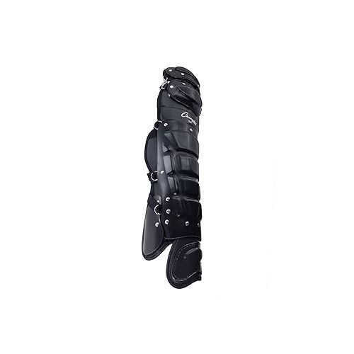  Champion Sports Professional Adustable Baseball Umpire Leg Guards - Adjustable From 15