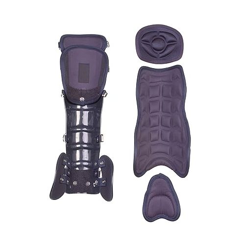  Champion Sports Professional Adustable Baseball Umpire Leg Guards - Adjustable From 15