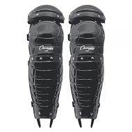 Champion Sports Umpire Leg Guards: Double Knee Umpire’s Shin Guard with Wings for Baseball & Softball - 16.5