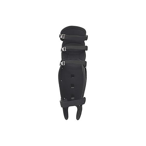  Champion Sports Umpire Leg Guards: Double Knee Umpire’s Shin Guard with Wings for Baseball & Softball - 16.5