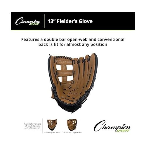  Champion Sports Glove | Synthetic Leather Front and Back