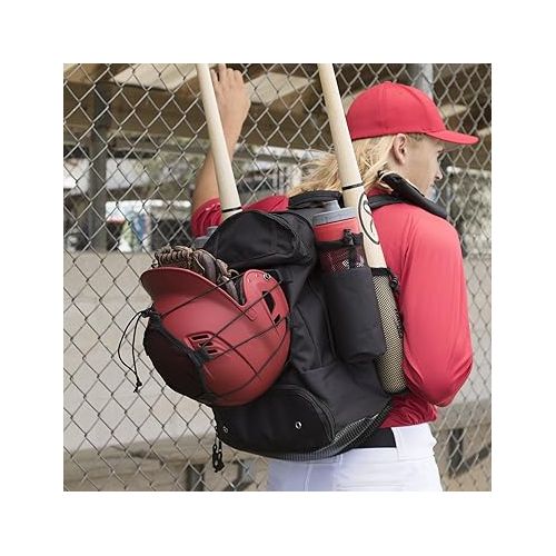  Champion Sports Heavy Duty Nylon Reinforced Bat Caddy