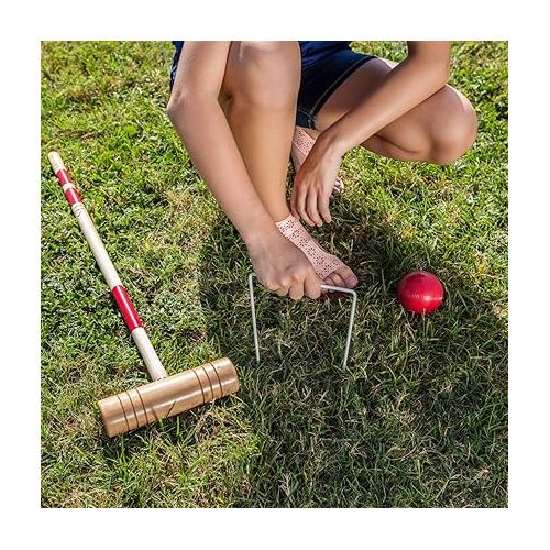  Champion Sports Deluxe Croquet Tournament Set Medium