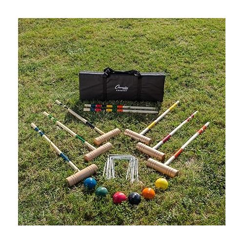  Champion Sports Deluxe Croquet Tournament Set Medium