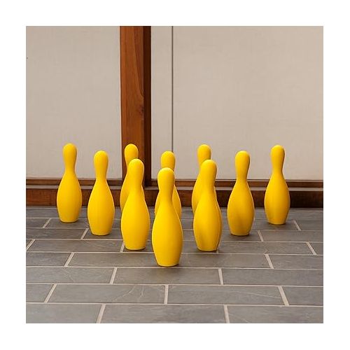  Champion Sports Foam Bowling Pins: Weighted Set for Training