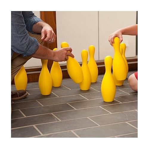  Champion Sports Foam Bowling Pins: Weighted Set for Training