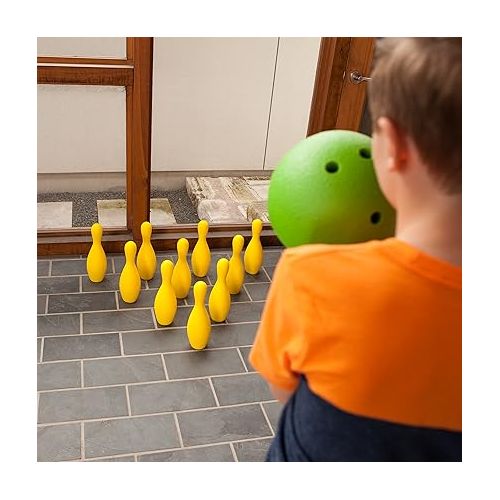  Champion Sports Foam Bowling Pins: Weighted Set for Training