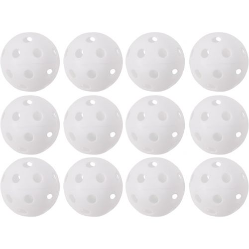  Champion Sports Hollow Balls for Sport Practice or Play - 12 Pack