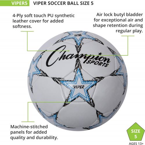  Champion Sports Viper Soccer Ball