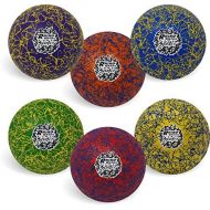 Champion Sports Premium Rhino Skin Extreme Color Dodgeballs - Glow in the Dark, Color Changing, and Spider Grip - Low Bounce Dodgeballs