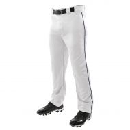 Champro Triple Crown Youth Piped Baseball Pant, White/Navy