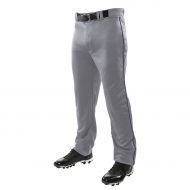 Champro Triple Crown Youth Piped Baseball Pant, Grey/Navy