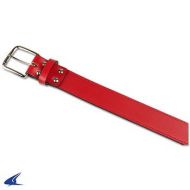 Champro Adult Leather Baseball Belt, Red