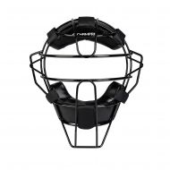 Champro Sports Champro Adult Solid Baseball Umpire Face Mask Ergo Fit Pads 27 oz. Black CM63B