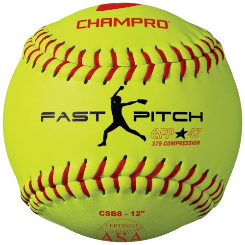  Champro ASA 12 Fast Pitch Softball Dozen