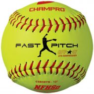 Champro NFHS 12 Fast Pitch Softballs, 1 Dozen