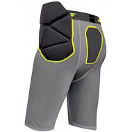 Champro Tri-Flex Integrated Football Girdle with built in Hip-Tail and Thigh Pads ADULT WHITE MEDIUM