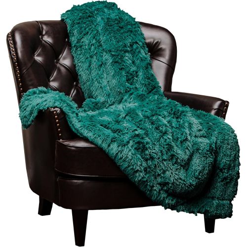  [아마존 핫딜]  [아마존핫딜]Chanasya Super Soft Shaggy Longfur Throw Blanket | Snuggly Fuzzy Faux Fur Lightweight Warm Elegant Cozy Plush Sherpa Fleece Microfiber Blanket | for Couch Bed Chair Photo Props - 5