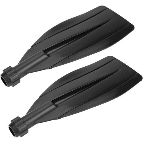  Changor 1 Pair Durable Kayak Canoe Paddle Blade Leaf Oar Replacement Accessories，Rubber Boat, Compatible Pcs Kayak Paddle 2.3mm/0.1in Plastic Made Spiral Pattern