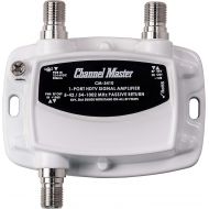 Channel Master Ultra Mini TV Antenna Amplifier, TV Antenna Signal Booster for Improving Antenna or Cable TV Signals to a Single Television (CM-3410),White