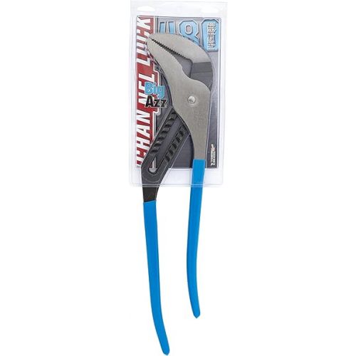  Channellock 480 BIGAZZ Tongue and Groove Pliers | 20.25-Inch Straight Jaw Groove Joint Plier | 5.5-Inch Jaw Capacity | Laser Heat-Treated 90° Teeth| Forged High Carbon Steel | Made in USA