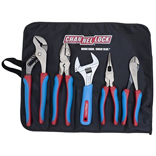  Channellock CBR-5A Code Blue Set with Tool Roll, 5-Piece