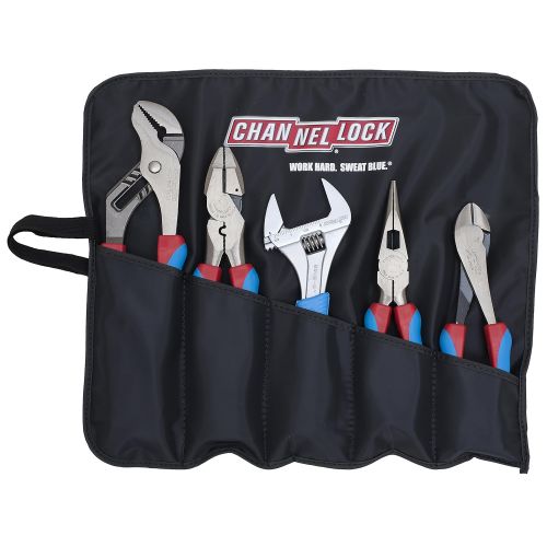  Channellock CBR-5A Code Blue Set with Tool Roll, 5-Piece