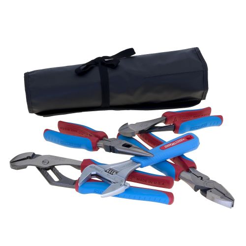  Channellock CBR-5A Code Blue Set with Tool Roll, 5-Piece
