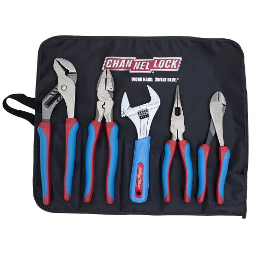  Channellock CBR-5A Code Blue Set with Tool Roll, 5-Piece