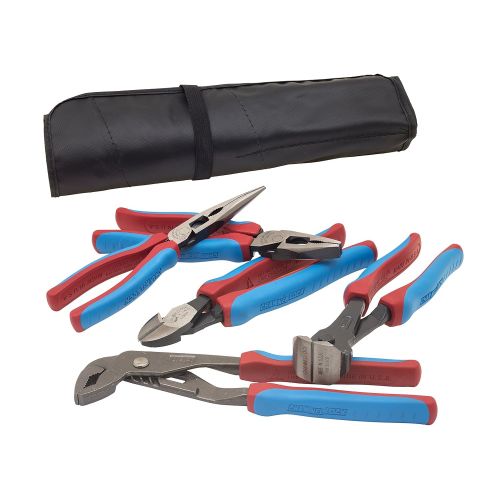  Channellock CBR-5E Code Blue E Series Set in a Tool Roll, 5-Piece