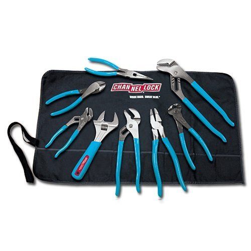  Channellock Tool Roll-8 8pc Professional Tool Set with Tool Roll