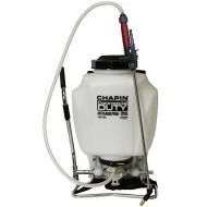 Chapin International 34-157 Self Cleaning Backpack Sprayer, 4 gal, Translucent White