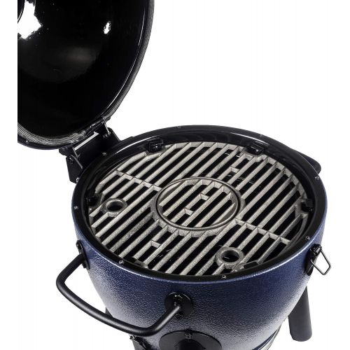  Char-Griller E06614 Akorn Jr. Kamado Kooker Charcoal Grill - Red