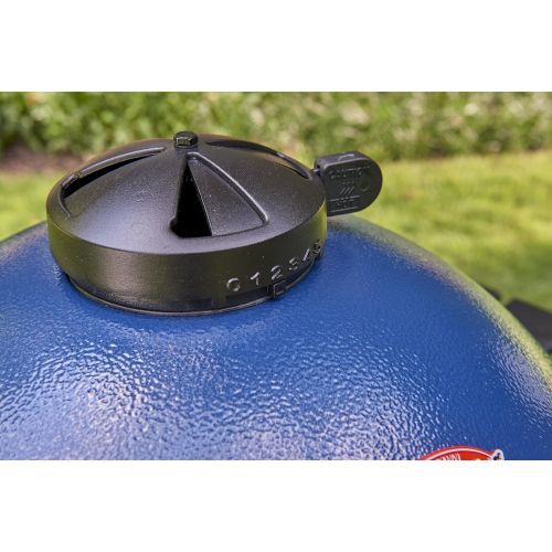  Char-Griller 16620 Akorn Kamado Kooker Charcoal Barbecue Grill and Smoker, Black