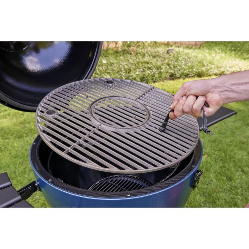  Char-Griller 16620 Akorn Kamado Kooker Charcoal Barbecue Grill and Smoker, Black