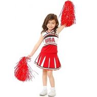 할로윈 용품Charades USA Cheerleader Childrens Costume, Small