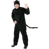 Charades Plush Cat Unisex Costume for Adults