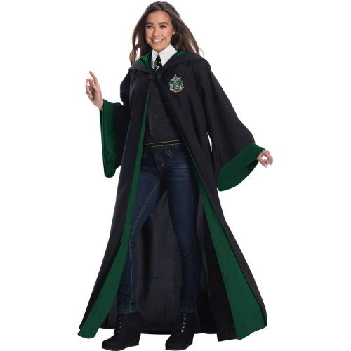  BirthdayExpress Adult Harry Potter Slytherin Student Costume (M)