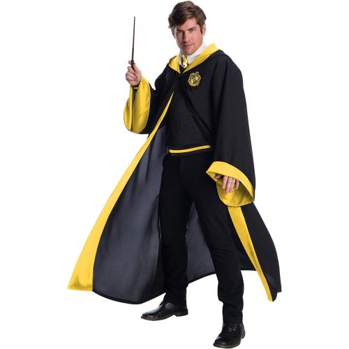  BirthdayExpress Adult Harry Potter Hufflepuff Student Costume (M)