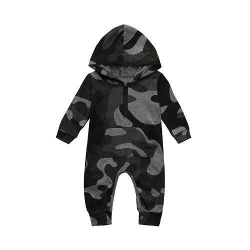  Charberry Cute Newborn Clothes Infant Baby Girl Boy Fox Print Warm Romper Jumpsuit