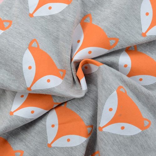  Charberry Cute Newborn Clothes Infant Baby Girl Boy Fox Print Warm Romper Jumpsuit