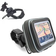 ChargerCity Water Resistant XL Bike Motorcycle Handle Bar Mount (up to 2 Handle Bar) for 5 GPS Such as the Garmin Nuvi 3590 3550 2597 2595 2557 2555 54 52 50 44 42 40 2495 2475 245