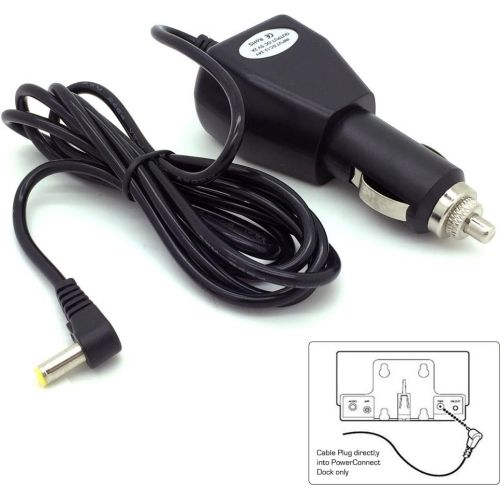  ChargerCity Car Vehicle Power Cable Charger Adapter w/Extended 60 Cord for SiriusXM Power Connect Dock Onyx Lynx Edge Plus Stratus Starmate Xpress EZ R RC Satellite Radio (Replace