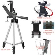 ChargerCity Periscope Live Video Streaming Photo Booth 7-12 Tablet Stand w/Basics TRIPOD, 360° Vibration Free Joint mount Holder & Bluetooth Remote for Apple iPad Air Pro MINI Sams