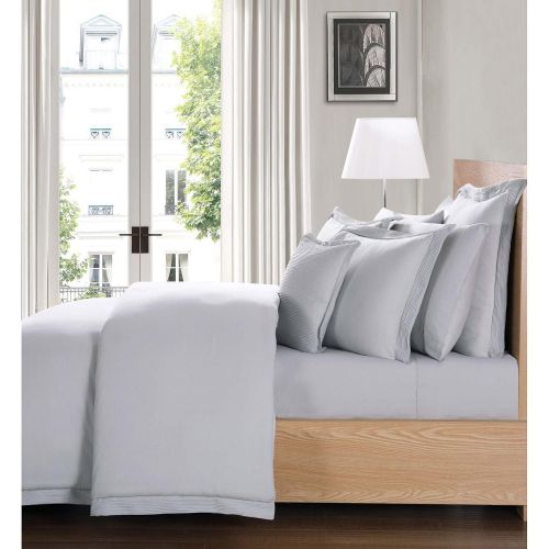  Charisma Luxe Cotton Linen Sheet Set, Grey