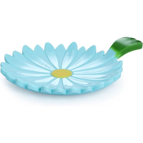  [아마존베스트]Charles Viancin Silicone Saucer Tea Range Daisy in Aqua