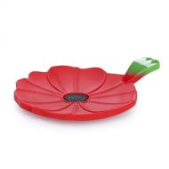 [아마존베스트]Charles Viancin Silicone Saucer Tea Range Poppy